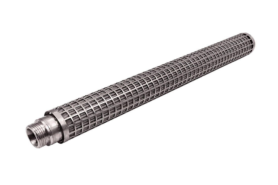 JV polymer melt candle filter element