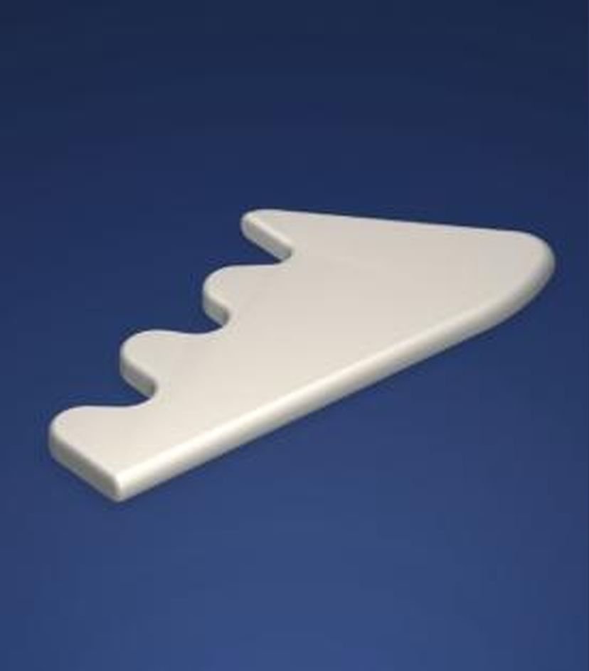 Profiled ceramic guide render