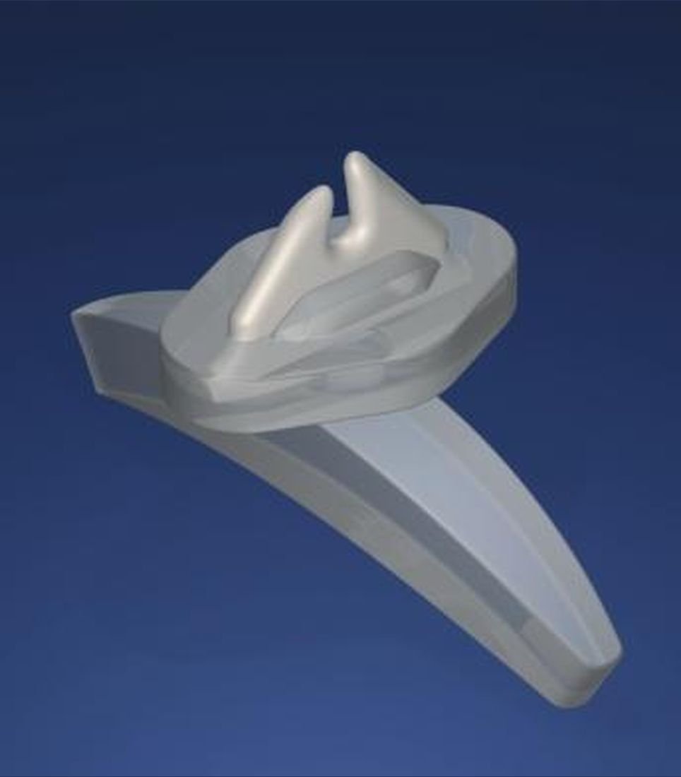 Take-up winder guide assembly render